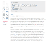 Tablet Screenshot of blog.roomanna.com